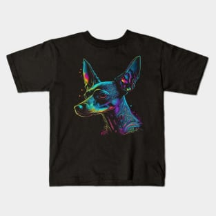 Min Pin Kids T-Shirt